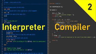 compiler vs interpreter [upl. by Redliw103]