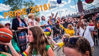 Svensk Basket i Prideparaden 2018 🏳️‍🌈 [upl. by Olivero873]