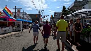 Saturday afternoon walk on Commercial Street in Provincetown [upl. by Kendra]