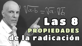 LAS 8 PROPIEDADES DE LA RADICACIÓN [upl. by Shelagh]