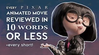 Every Pixar Movie Reviewed in 10 Words or Less [upl. by Nnod]