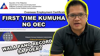 PAANO KUMUHA NG OEC EXEMPTION 2022  FIRST TIME AT WALA PANG RECORD SA POEA  VERIFIED CONTRACT [upl. by Anyak]