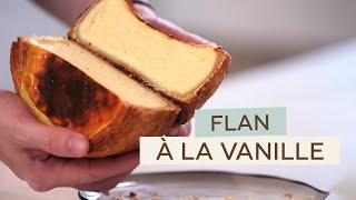 Recette du flan à la vanille  Yann Couvreur [upl. by Draper]