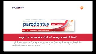 Parodontax toothpaste for healthy gums and strong teeth [upl. by Aehc]