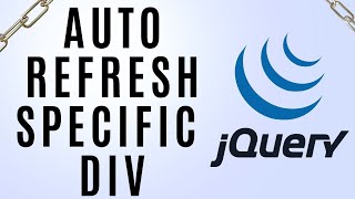 Auto Refresh Particular Specific Div Using jQuery [upl. by Hiltan]