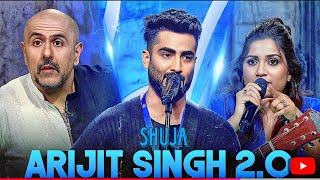 Shuja • Contestants Shocked Everyone  Indian Idol 15 Reaction Video [upl. by Onibag]