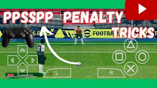 PPSSPP PES 2024 penalty tricks every beginner should know pes2024 [upl. by Yenhoj]