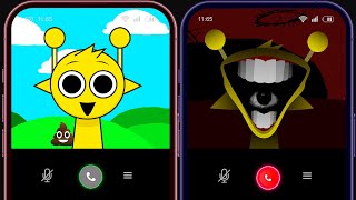 Incredibox Sprunki is calling and scaring Dont pick up the phone [upl. by Riffle85]