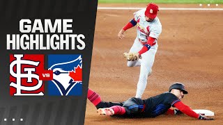 Cardinals vs Blue Jays Game Highlights 91324  MLB Highlights [upl. by Orsola]