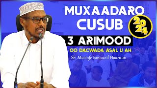 Muxaadaro cusub Nairobi 2024  Sh Mustafe Xaaji [upl. by Eecart]