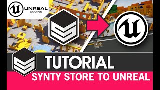 How to use assets from Synty Store in Unreal  Tutorial by SyntyStudios [upl. by Valda]