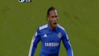 Didier Drogba Goal Vs Arsenal [upl. by Arinaj]