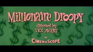 Every Droopy CinemaScope Opening 195658 [upl. by Deni]