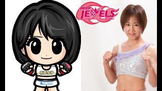 川村虹花 VS 宗田 智美 NANAKA KAWAMURA VS TOMOMI SODA 仮面女子 [upl. by Ahsenot]