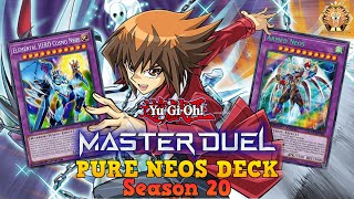 PURE Neos amp NeoSpacians ft The NEW Armed Neos vs Master Meta in YuGiOh Master Duel [upl. by Batholomew895]