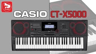 CASIO CTX5000 Топовый домашний синтезатор серии CTX [upl. by Ajiat]