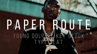 FREE Young Dolph x Key Glock Type Beat  quotPaper Routequot [upl. by Analeh647]