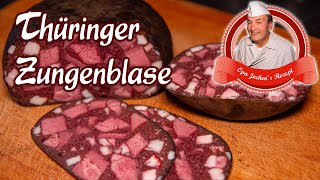 Thüringer Zungenblase selber machen  Kochwurst herstellen  Opa Jochens Rezept [upl. by Iand]