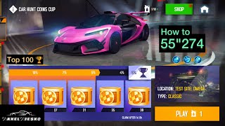 FV Frangivento Sorpasso GT3  Test Site Omega • Car Hunt Cup  Asphalt 8 🏆 [upl. by Kaltman]