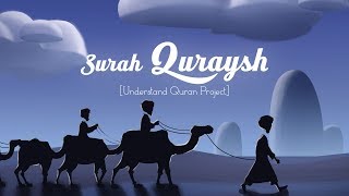 106 Surah Quraish  Ziyaad Patel  Understand amp Memorize Quran Project  Juz 30 [upl. by Tiny]