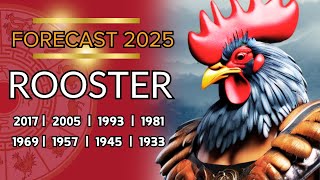 Rooster 2025 Chinese Zodiac Predictions  Chinese Horoscope [upl. by Chladek865]