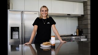 Cyclist Ally Wollaston fuelling up with Manuka Doctor New Zealand honey [upl. by Bekelja]