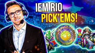 IEM Rio 2022 Major LEGENDS PickEms PimpCSGOs Predictions [upl. by Leumel]