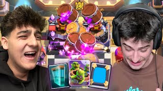 2v2 Ladder Trolling In Clash Royale With Ken [upl. by Ahseei]