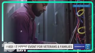 Amalie Arena hosting huge hiring event for veterans and families [upl. by Mehetabel]