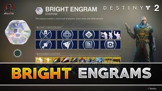 Destiny 2  Bright Engrams How To Get Them amp What They Do [upl. by Animrelliug639]