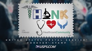 USPS thankyouhealthcarestamp [upl. by Boylan]