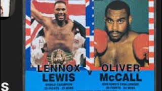 Lennox Lewis vs Oliver McCall [upl. by Losiram]