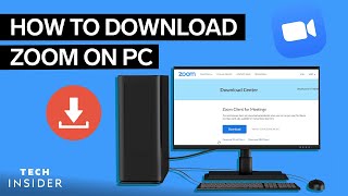 How To Download Zoom On PC  Tech Insider [upl. by Schach564]