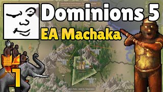 Dominions 5  EA Machaka Turn 13  Mu Plays [upl. by Aremihc238]