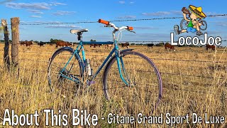 About This Bike  Gitane Grand Sport De Luxe [upl. by Ahgiela264]