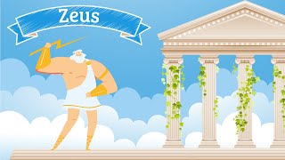 Zeus  Gott des Himmels und Herrscher über den Olymp  Einfach erklärt [upl. by Nofets]