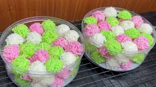 Kue jadul ini selalu banyak peminatnya‼️Kue Lebaran 2 bahan tanpa oven awet sebulan lebih [upl. by Tennos591]