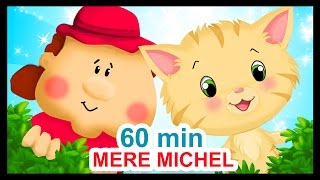 La mère Michel  1heure de comptines pour les petits  MONDE DES TITOUNIS [upl. by Ludlow]