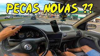 VW GOL G2 10 8V 1999 INDO ATRÁS DE PEÇAS NOVAS PRO INTERIOR DO CARRO 🔥 [upl. by Elinore]