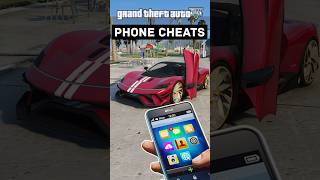 GTA 5  VEHICLE PHONE CHEATS CODES [upl. by Haletta]