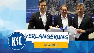 Klaiber verlängert als Hauptsponsor [upl. by Willumsen]