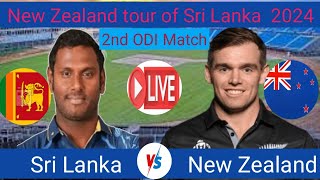 NZ vs SL 2nd ODI NZ vs SL 2024 [upl. by Jeddy609]