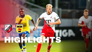 HIGHLIGHTS  FC Utrecht tegen SC Cambuur eindigt in gelijkspel 📺 [upl. by Annohs831]