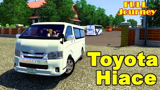 ETS2  Toyota Hiace  POV Journey  Accident  Part1  Euro Truck Simulator 2 [upl. by Namwob]