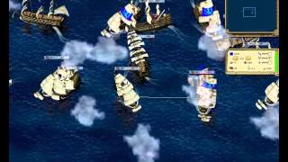 Port Royale 1 Advanced Play Part 33  Fleet Battle and Strategy [upl. by Ahsiekar]