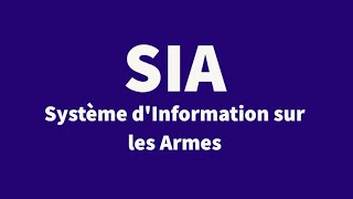 Le système SIA pour les tireurs sportif FFtir  Alain Delon Perquise  72 armes à feu saisies [upl. by Mahala53]