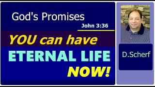 GODs PROMISES  JOHN 336  Eternal Life  Dietmar Scherf [upl. by Nonarb301]