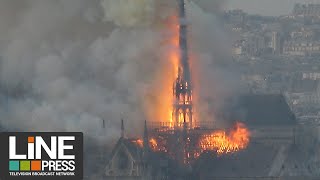 NotreDame de Paris incendie catastrophique  Paris  France 15 avril 2019 [upl. by Evadne]