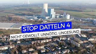 Gemeinsam Datteln 4 stoppen [upl. by Ecnesse]