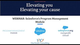 Salesforce Nonprofit Cloud  Program Management Overview [upl. by Atikihc]